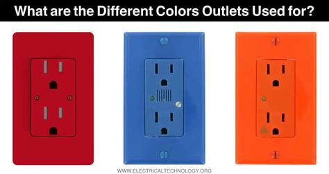 red electrical box|what is a red outlet.